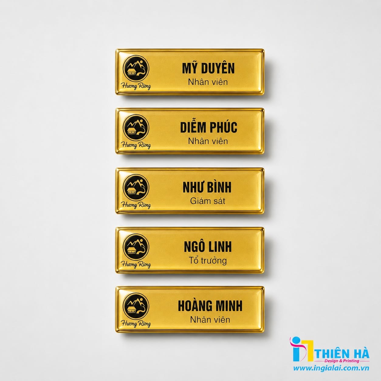 Bảng tên nhân viên - ảnh 1